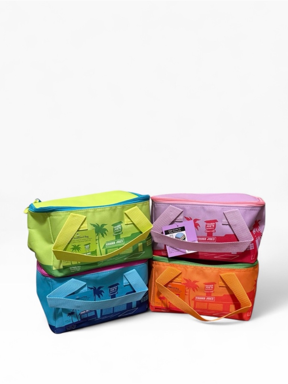 Trader Joe’s NEW Mini Insulated Bags Spring 2026  4 pieces
